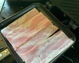 休日の朝飯ホットサンド作り方1写真