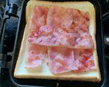 休日の朝飯ホットサンド作り方7写真