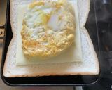 休日の朝飯ホットサンド作り方9写真