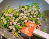 ☆茄子、ピーマン、挽き肉春雨の中華炒め☆作り方5写真