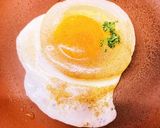 オニオンリングで目玉焼き作り方3写真