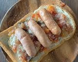 たっぷり野菜トマトソースのトースト作り方1写真