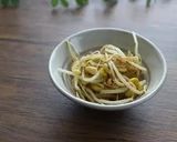もやし、醤油とごま油だけ作り方18写真