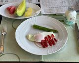 簡単#ハムエッグに焼きアスパラ作り方3写真