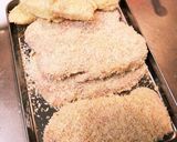 簡単　ミルフィーユ豚ロースカツレツ作り方2写真