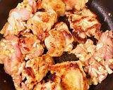 鶏肉ねぎみそ焼き作り方2写真