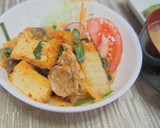 腸活を意識♬厚揚げと豚肉のキムチ炒め作り方5写真
