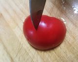 スパッと！完熟トマトの切り方作り方1写真