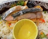 令和四年六月三日　鮭ソテー弁当作り方2写真