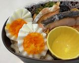 令和四年六月三日　鮭ソテー弁当作り方3写真