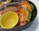 令和四年六月三日　鮭ソテー弁当作り方5写真