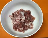 エリンギ入りのニラ豚卵炒め♬作り方1写真