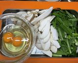 エリンギ入りのニラ豚卵炒め♬作り方3写真