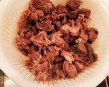猪すね肉とキャベツのハヤシ丼作り方2写真