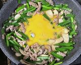 エリンギ入りのニラ豚卵炒め♬作り方6写真