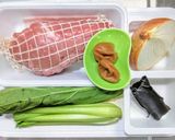 梅干しと芋焼酎による煮豚のネギソースがけ作り方1写真