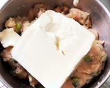 あっさり！鶏挽肉とニラの和風ハンバーグ作り方3写真