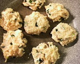 あっさり！鶏挽肉とニラの和風ハンバーグ作り方4写真