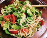給食のサラダスパゲティ作り方3写真
