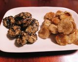 給食のごぼうの甘辛揚げ作り方4写真