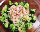 給食のキャベツのサラダ作り方1写真