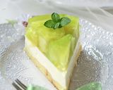 メロンinメロンワインのレアチーズケーキ作り方41写真