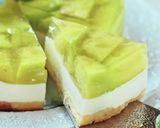 メロンinメロンワインのレアチーズケーキ作り方39写真