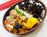 お弁当にもおかずにも！鶏とカボチャの煮物作り方5写真