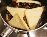 舞茸・お揚げチーズ焼き作り方2写真