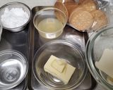 紫陽花レアチーズカップケーキ作り方1写真