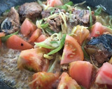 簡単♪さば缶とトマトのさっぱり香味炒め作り方3写真