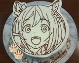 ウマ娘 スペシャルウィーク キャラケーキ作り方20写真