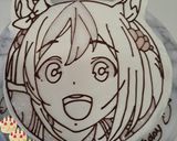 ウマ娘 スペシャルウィーク キャラケーキ作り方22写真