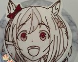 ウマ娘 スペシャルウィーク キャラケーキ作り方23写真