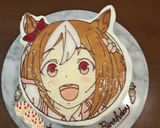ウマ娘 スペシャルウィーク キャラケーキ作り方26写真