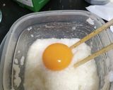 黄身が濃いTKG作り方3写真