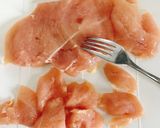 さっぱり♡鶏胸肉と茄子の梅かつお照り焼き作り方2写真