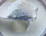 KF13種菌と森永のおいしい脂肪0作り方5写真