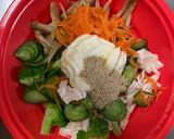 ごぼうサラダ/七尾市学校給食作り方4写真