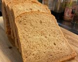 10cm角パン型で手ごね全粒粉山型食パン作り方13写真