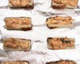 トースターで簡単♪ちくわキムチマヨ焼き作り方2写真