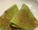 朝食に簡単抹茶クレープ♪作り方7写真
