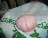 ●練りきりの手順　さくらver.●作り方8写真