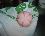 ●練りきりの手順　さくらver.●作り方7写真