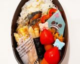 令和四年六月六日　鮭ソテーのっけ弁作り方4写真