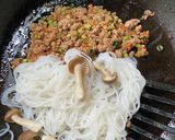挽肉と野菜たっぷりオイスタービーフン作り方3写真