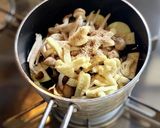 茄子ときのこのお味噌汁作り方6写真
