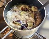 茄子ときのこのお味噌汁作り方7写真