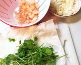 エビとパクチーの春巻き✨作り方1写真