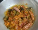 たっぷり野菜のナポリタン作り方2写真